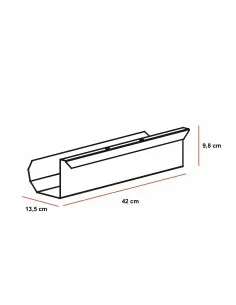 Goulotte horizontale TRAM - Mobel Linea 2