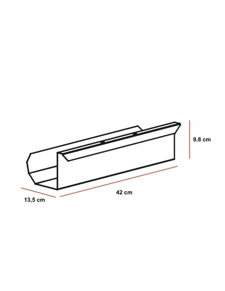 Goulotte horizontale TRAM - Mobel Linea