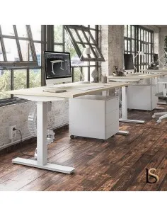Bureau réglable en hauteur TRAM - Mobel Linea