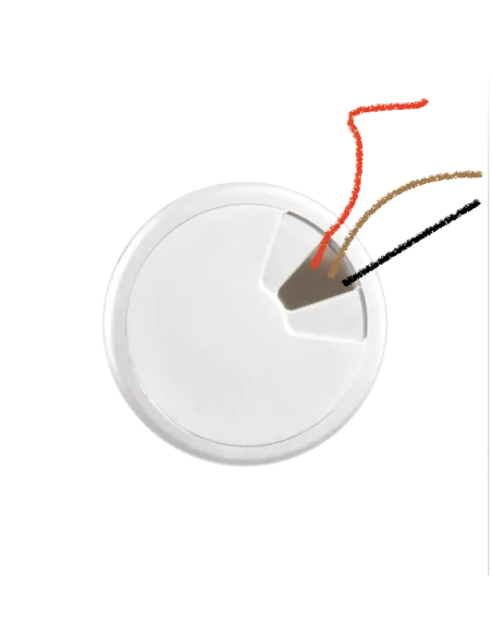 Passe câbles de bureau rond - Ofitres