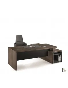 Bureau de manager Sile avec meuble intégré Bralco   Bureau-Store