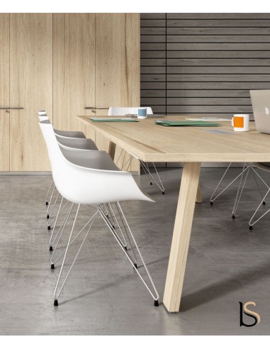 Table de réunion bois Take-Off – Bralco