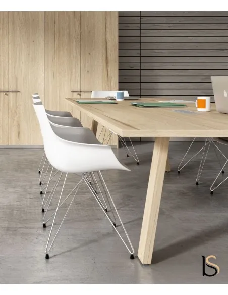 Table de réunion bois Take-Off  Bralco - Bureau-Store