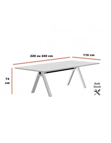 Table Réunion Bois Ogi MDD au Meilleur Prix | Bureau Store