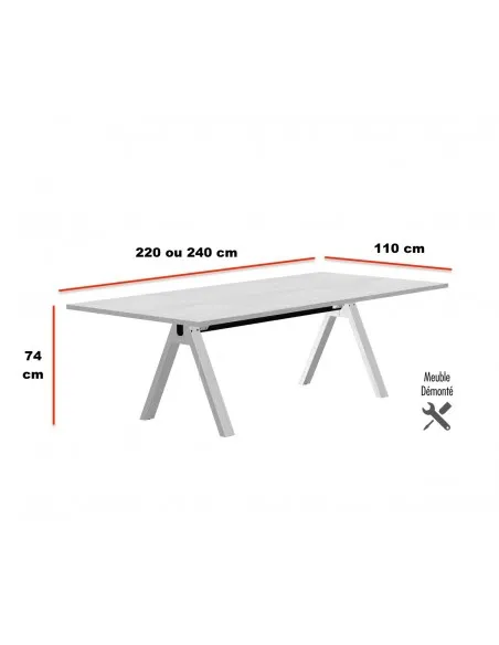 Table Réunion Bois Ogi MDD au Meilleur Prix | Bureau Store