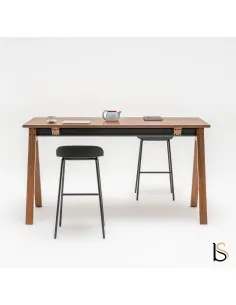 Table haute Viga en bois
