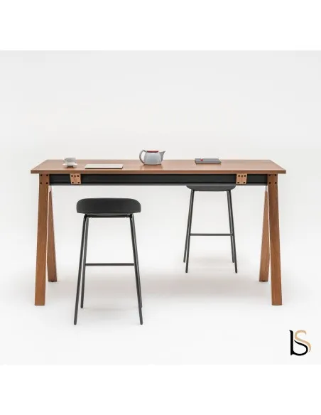 Table haute Viga en bois