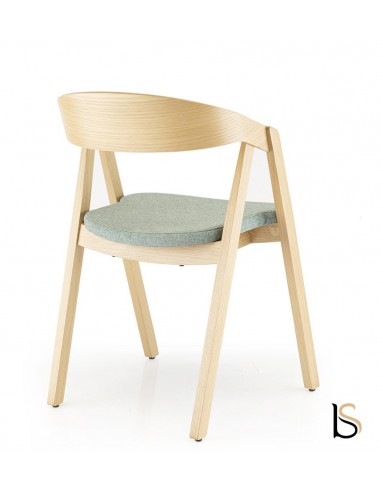 Chaise avec assise tissu Artea - Sokoa