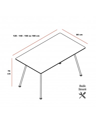 Table de Designer New Shool - MDD