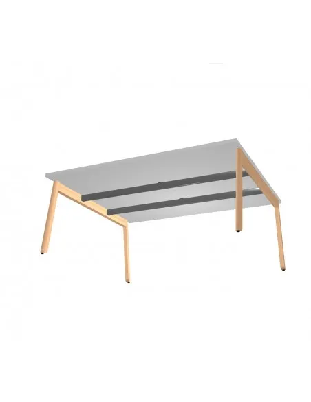 Bureau 2 personnes Ogi Wood MDD - Bureau-Store