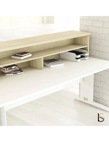 Bureau comptoir Sigma bi-tons Mobel Linea - Bureau-Store