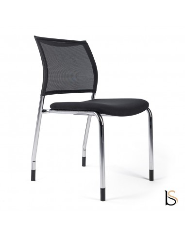 Chaise de réunion design avec dossier en résille