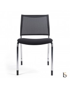 Chaise de réunion design avec dossier en résille 2