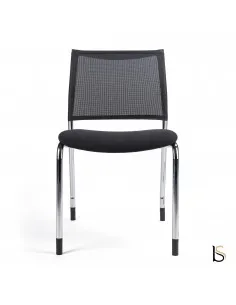 Chaise de réunion design avec dossier en résille 2