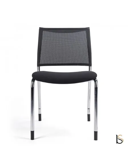 Chaise visiteurs Surf avec dossier en résille - Bureau-Store