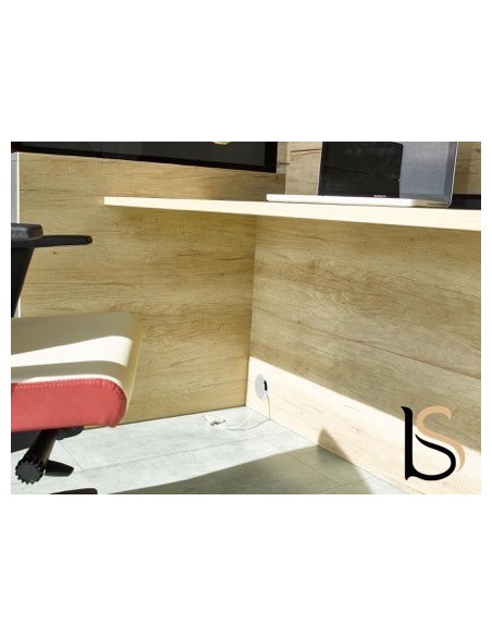 Bureau d’accueil 1 personne Avant - Ofitres