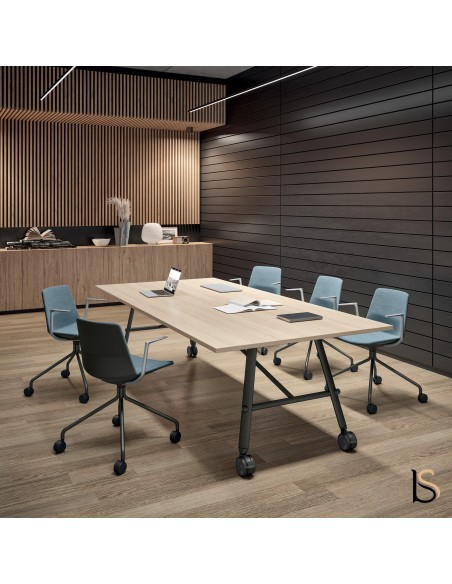 table coworking pliante Serinity - Quadrifoglio