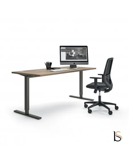 Bureau réglable en hauteur manuel pas cher. Quadrifoglio - Idea Tube