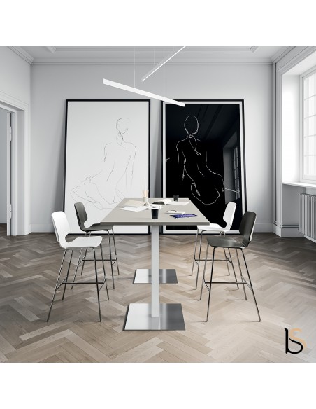 Table de réunion haute Greko  - Officity