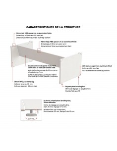 Bureau de Direction avec vague X time - Quadrifoglio 2