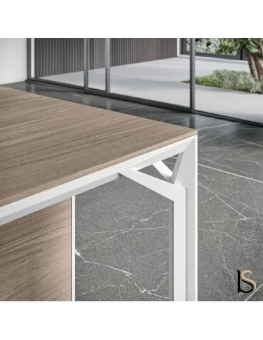 detail Bureau de Direction X8 - officity avec rangement