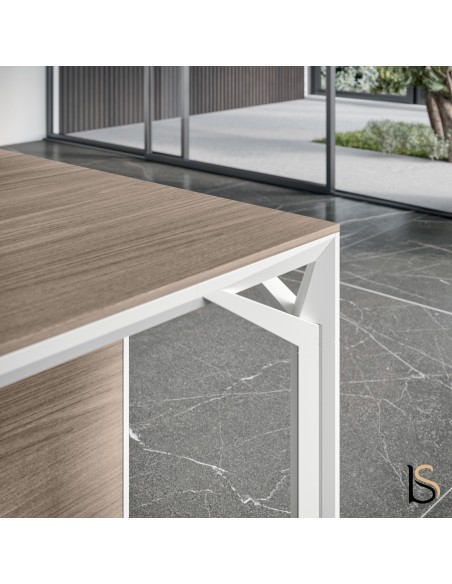 detail Bureau de Direction X8 - officity avec rangement