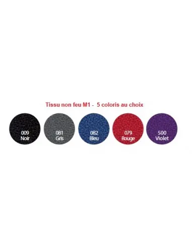Siège de bureau Tertio haut dossier, synchro avec translation d'assise - Sokoa