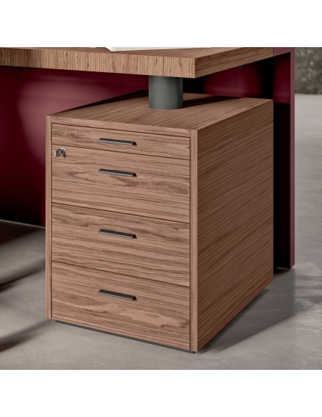 caisson porteur 3 tiroirs pour bureau e10 de chez Officity