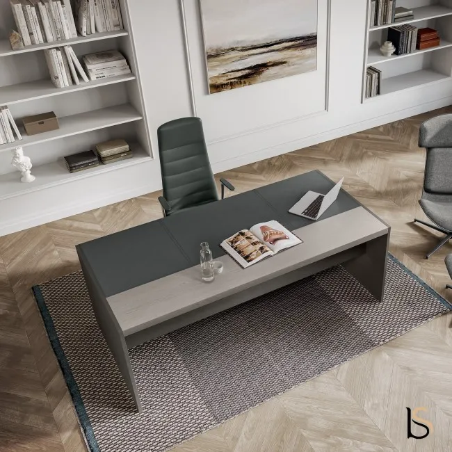 Bureau rectangulaire de Direction gamme E9 - Quadrifoglio