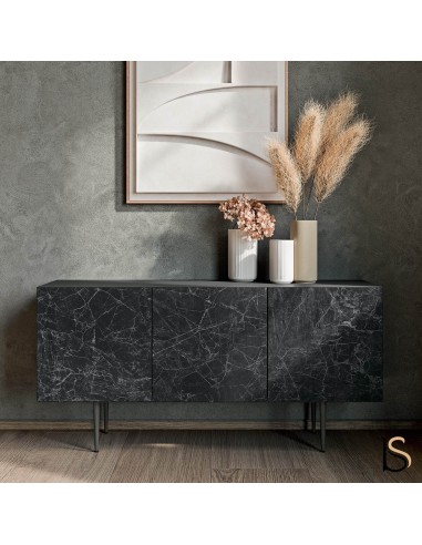 Meuble avec portes en céram Bloom - Quadrifoglio