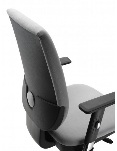Siège de bureau Tertio haut dossier, avec mécanique synchrone - Sokoa