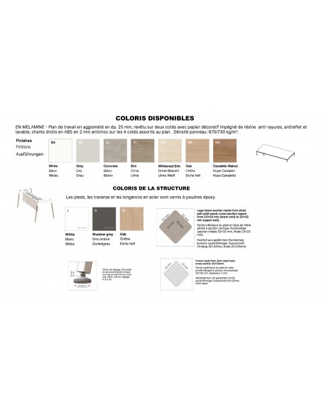 nuancier bureau x3 quadrifoglio