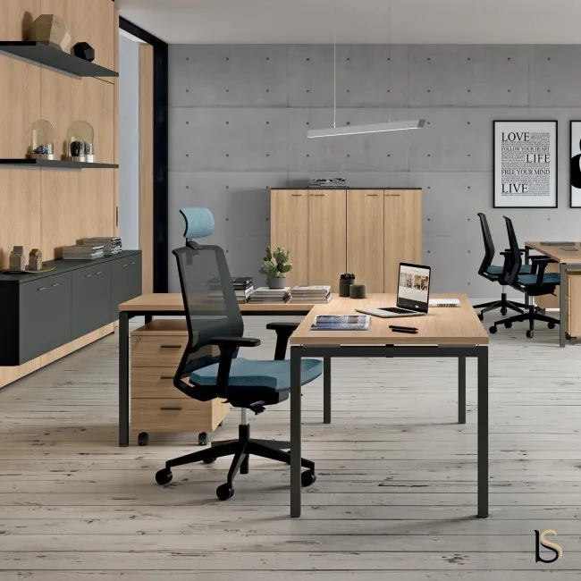 Bureau d'angle Quadrifoglio Idea.