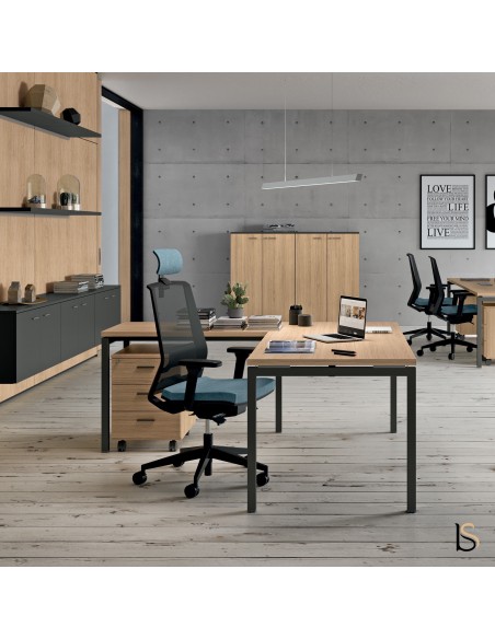 Bureau d'angle Quadrifoglio Idea.