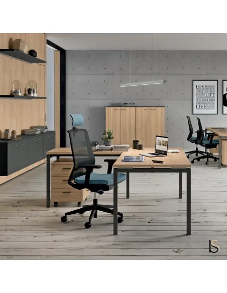 Bureau d'angle Quadrifoglio Idea.