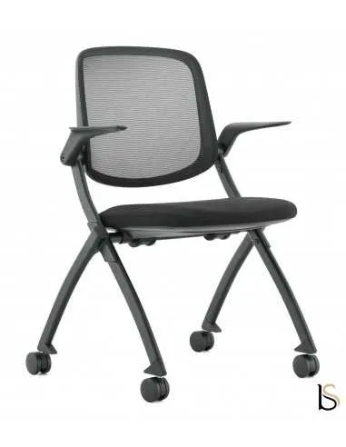 fauteuil de réunion sur roulettes