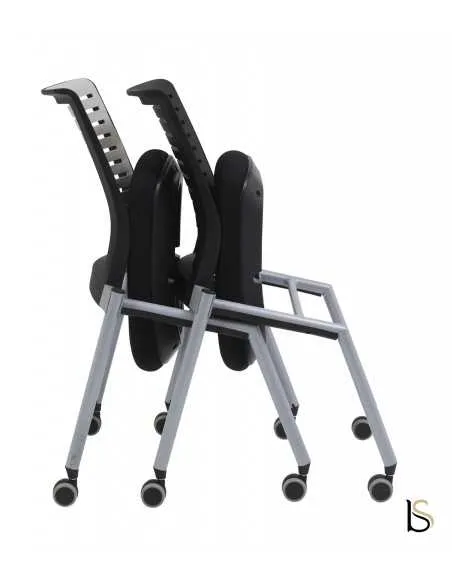 fauteuil de conférence sur roulettes
