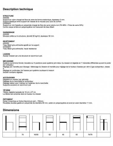 FAUTEUIL MANAGER DESIGN CAMBRIDGE