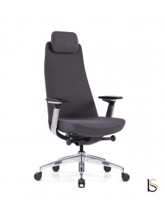 Fauteuil Manager design avec dossier en résille