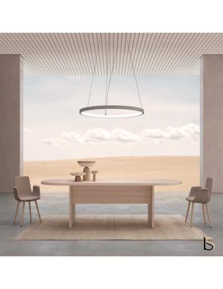 Table de réunion élégante TaK Mobel Linea, différentes dimensions