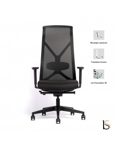 Fauteuil de bureau ergonomique et design 2