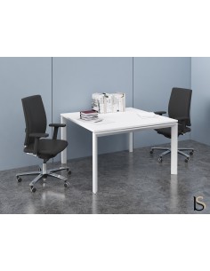Table de réunion carrée Star Mobel Linea