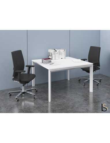 Table de réunion carrée Star Mobel Linea