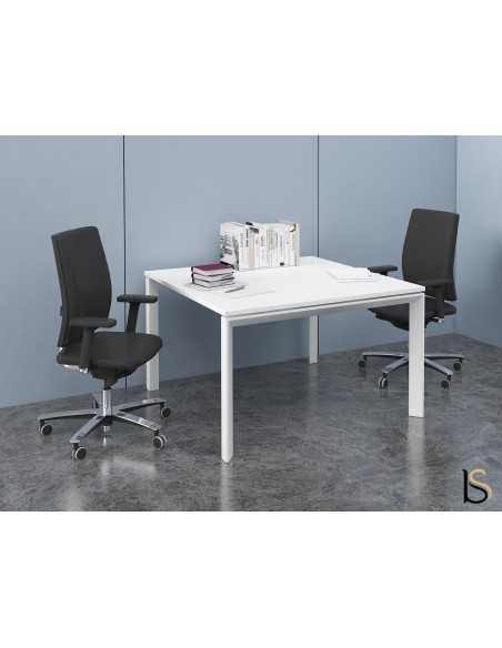 Table de réunion carrée Star Mobel Linea