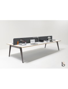 Bureau bench 4 personnes Pigreco – Martex.