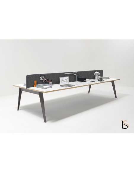 Bureau bench 4 personnes Pigreco – Martex.