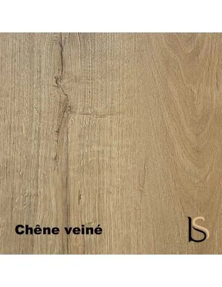 mélaminé chêne veiné