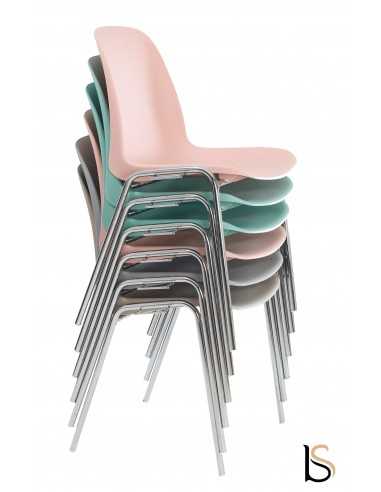 chaises d'accueil pas chère empilables