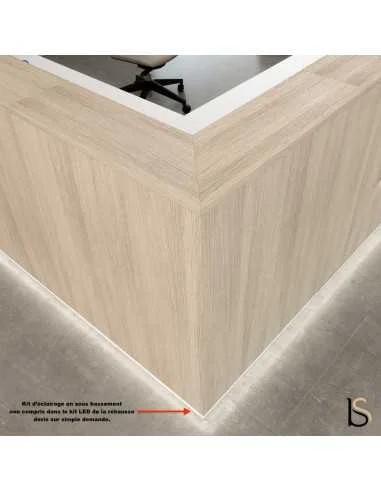Banque Accueil PMR Delta Mobel Linea | Direct Usine - Bureau Store