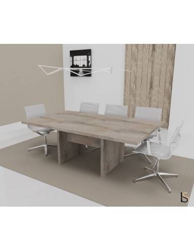 Table de réunion rectangulaire TAK –...